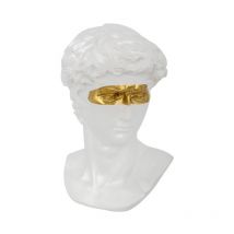 Statuette Déco "Tête de David" 24cm Blanc