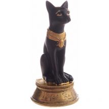 Puckator - Statuette Déesse Bast avec collier Scarabée 13.5 cm