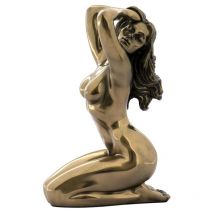 Signes Grimalt - Figurines en bronze Femme nue bronze bronze bronze doré 7x9x14cm 22274