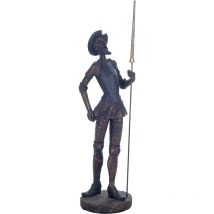 Zen Et Ethnique - Signes Grimalt Figurines en bronze Don Quichote Gold Bronze 12x12x41cm 45937