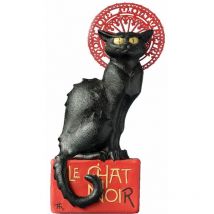Statuette en résine Le chat Noir