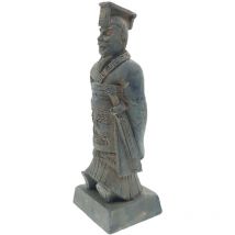 Statuette guerrier chinois Qin 3 l, hauteur 14.5 cm, décoration aquarium Animallparadise