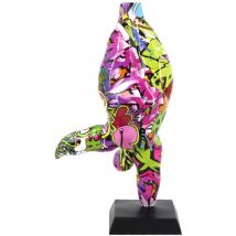Zen Et Ethnique - Signes Grimalt Figure de figure de personne Figure Dancer Animaux multicolores 13x21x38cm 24839