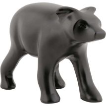 Statuette ours en métal – Aluminium – Hauteur 10,50 cm, Longueur 15 cm, Profondeur 7 cm – PT'