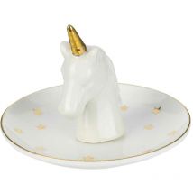 Statuette porte-bijoux Licorne étoilé