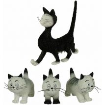 Parastone - Statuettes Les chats par Dubout - La Promenade