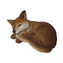 Statue de jardin en forme de renard 25,5x16,5x12,5 cm