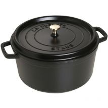 Staub - Bräter Cocotte 8,35 Liter Ø30cm schwarz