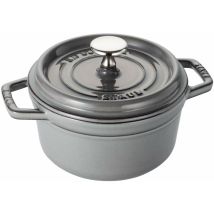 Staub Casseruola Rotonda, Ghisa, Grigio (grafite), 16 Cm