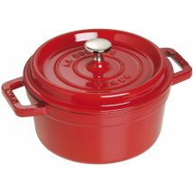 Staub Casseruola Rotonda, Ghisa, Rosso (ciliegia), 18 Cm