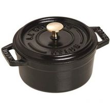 Cocotte Bräter Mini nClassic Gusseisen 0,25 l Ø10cm schwarz