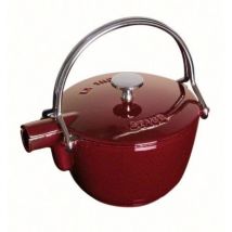 Staub - Téiere Bouillloire Ronde Majolique Grenadine 1650087