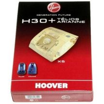 Ersatzteil - 5er Pack Staubsaugerbeutel H30s Sensory Telios Arianne - - Hoover, Candy
