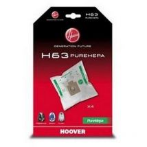 Ersatzteil - H63 Schachtel Mit 4 Beuteln Ohne Zubehör Hepa Sprint Freespace Flash Freespace Greenray - - Hoover