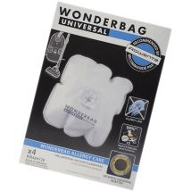 Ersatzteil - 4er Pack Mikrofaser-Staubsaugerbeutel - - rowenta, moulinex, calor, tefal