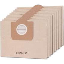 Staubsaugerbeutel 10 Staubsaugerbeutel Für Kärcher 6.959-130.0 Wd3 Wd3p Mv3 A2204 A2254 A2604 Ersatz Papierfilterbeutel Für Nass- Und Trockensauger, 