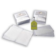 10 Staubsaugerbeutel ähnlich Menalux 6670 p + 2 Mikro-Filter + 2 Motor-Filter