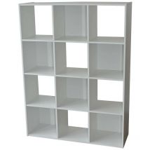 Calicosy - Stauraum mit 12 Kästchen White White