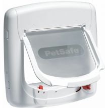 Staywell Magnetically Operated 400 Catflap Wht - 3770