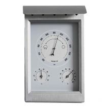 Stazione meteorologica meccanica in acciaio inox