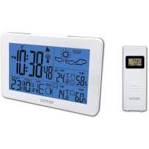 Denver Electronics - Denver Stazione Meteo Automatica Ws-530white. Wireless Meteorológica. Termometro Igrometro Digitale Per La Misurazione Della 