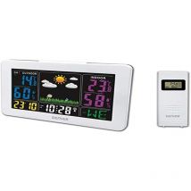 Stazione meteo digitale automatica Denver WS-540WHITE. Wireless. Display led a colori. Termometro igrometro digitale per la misurazione della