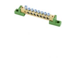 Stazione su 8x12 isolatori piatti - Verde - Certificato ce - Tensione di isolamento 500V