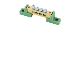 Stazione su 8x12 isolatori piatti - Verde - Tensione di isolamento 500V - Certificazione ce