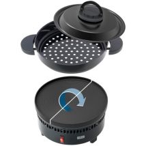 Kochgerät Stockli Maroniofen Schwarz 25 Cm 500 W