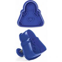 Städter Handtasche 5 cm Blau