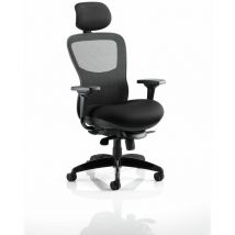 Stealth - Chai Aimesh Seat And Mesh Back With Headest KC0158 - Black
