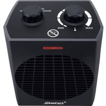 Termoventilatore Steba 1000W/2000W per ambienti fino a 20 m² – Nero – Dimensioni 190x120x230 mm – Protezione surriscaldamento