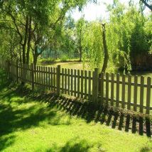 Steccato in Legno nice tavoletta impregnato cm 180 x 100 h. - Onlywood