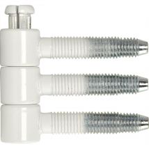 Steckband 3-tlg. ø 14,5 mm, Höhe 40,5 mm, Stahl weiß beschichtet - SFS