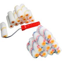 Steckbügel Farbwalze Schaumwalze Plüschwalze Anstreich Set xl 23 teilig