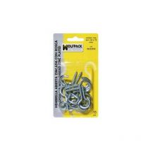 WOLFPACK Offene Buchse 4.0/20 x 70 mm 15 Stück Offener Kopf Blisterverpackung