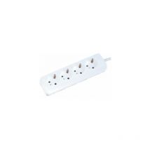 Electro Dh - Steckdose 4-fach mit Erdung 3 mts 36.220/3 8430552121168