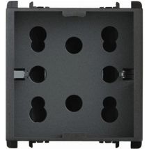 Nea presa multistandard 16a schuko + 2 bipasso color antracite 10311/2