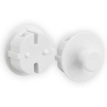 Dodo Steckdosenschutz mit integriertem Haken weiß 1 Stück