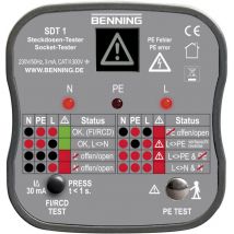 Benning - Steckdosentester sdt 1