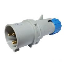 Gerader mobiler Stecker Cee Palazzoli 2X32A+T 230V IP44 700226