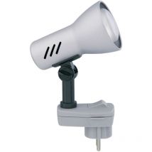 Steckerleuchte Fiche titanfarbig Steckerleampe Steckdosenlampe - Briloner