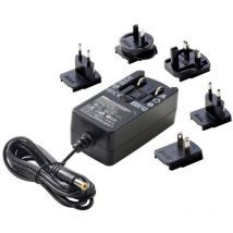 Dehner Elektronik - sys 1541-2424-W2E Steckernetzteil, Festspannung 24 v/dc 1000 mA 24 w mit UK-Adapte