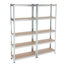 Estexo - Steckregal M3/2 Verzinkt 2x 170x75x30cm 350kg