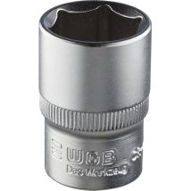Steckschlüssel-Einsatz No. 500 DIN3124 1/4'vierkant 7,0 mm sechskant - WGB