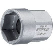 Steckschlüsseleinsatz 1/2' kurz, 10mm, 19 sk 10, 2521539 - Gedore