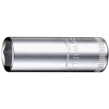 40 l 8 01020008 Außen-Sechskant Steckschlüsseleinsatz 8 mm 1/4' (6.3 mm) - Stahlwille