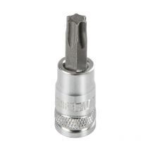Fervi Steckschlüssel mit T27 1/4 Torx-Einsatz – Werkzeug – 91771140