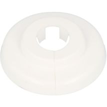 Scharnierrosette - Weiß Loch: 15 Mm X Aussen: 49 Mm - Stedo