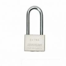 Steel Padlock Long Shackle 40mm 199876 - Silverline